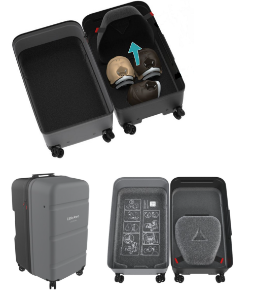 laerdal little anne updated new suitcase