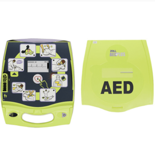 Wyświetlacz EKG w Zoll AED Plus 