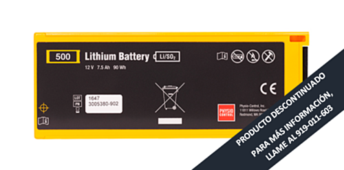 Bateria Physio-Control Lifepak 500 Lithium - 11206