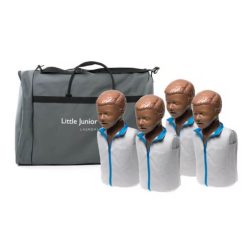 FANTOM LITTLE JUNIOR QCPR LAERDAL (CIEMNA SKÓRA) - 4 PAK