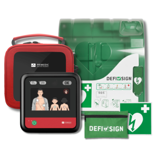 Primedic HeartSave MyPad Display AED z szafką zewnętrzną AIVIA 200 - 13562
