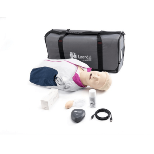 FANTOM LAERDAL RESUSCI ANNE QCPR, AED, TORS Z TORBĄ TRANSPORTOWĄ (nowa wersja) - 1989