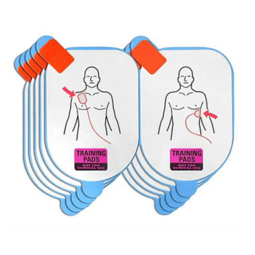 Elektrody szkoleniowe Defibtech - Zestaw wymienny (5 par) - 3735
