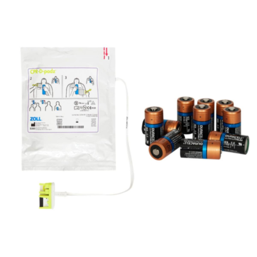 Zestaw Baterie + Elektrody CPR-D Padz do Zoll AED Plus 