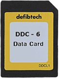 Karta pamięci Defibtech Medium Data Card (50 minut, Audio)