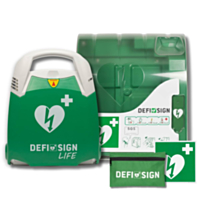 DefiSign LIFE AED z szafką zewnętrzną AIVIA 200