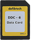 Karta pamięci Defibtech Medium Data Card (50 minut, Audio)